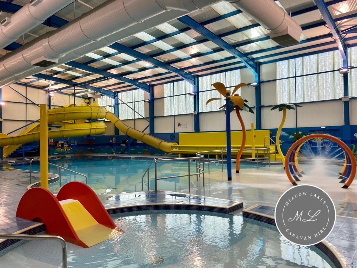 Palm Grove 132 - Pet Friendly, Wifi, Central Heating, Close To Shops And Beach - Meadow Lakes Caravan & Lodge Hire Chapel Saint Leonards Kültér fotó